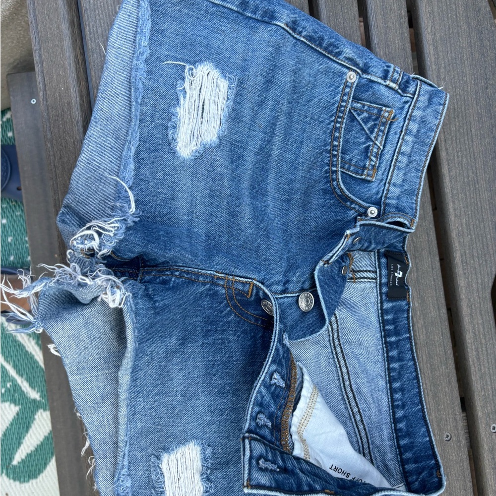 7 For All Mankind Made Monroe Shorts